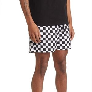 Vans Checkered Drawstring Shorts size Medium